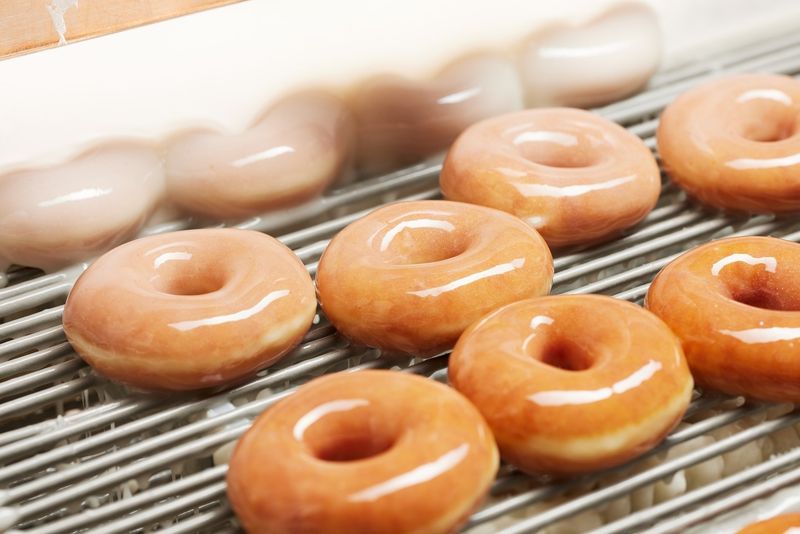 Krispy Kreme Original Glazed Doughnut (Hot)