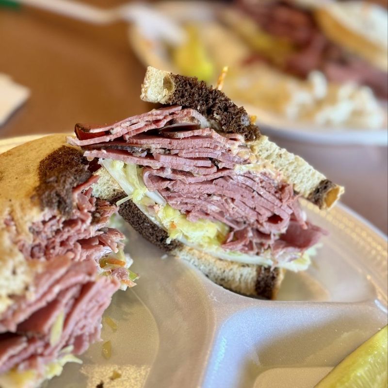 Einstein Bros. Bagels Reuben