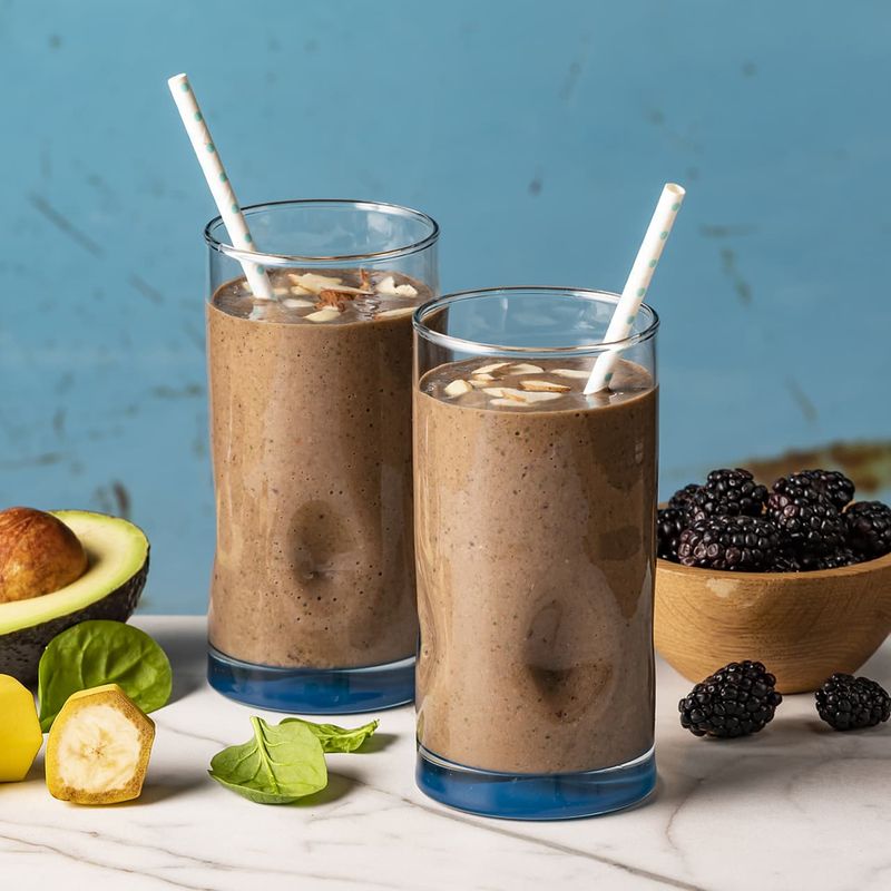 Mixed Berry Chocolate Smoothie