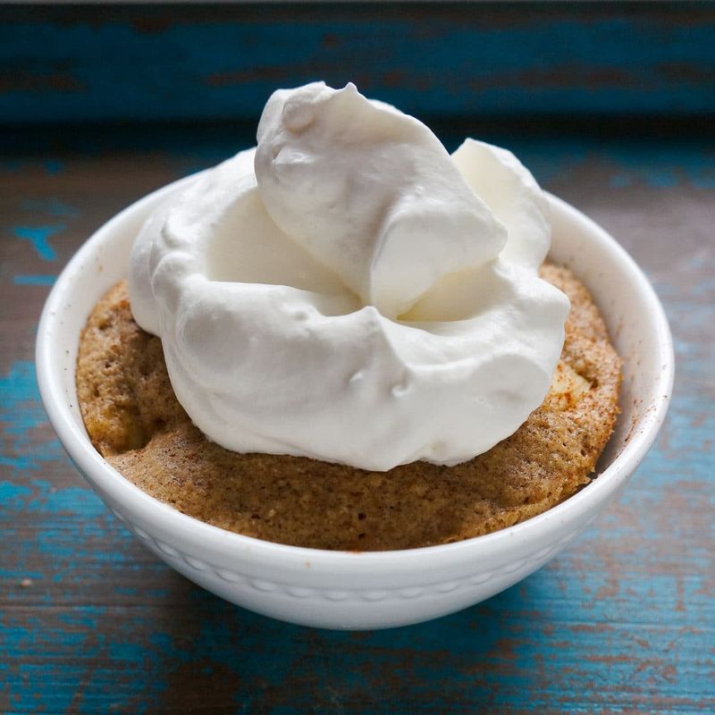 Cinnamon Apple Mug Cake