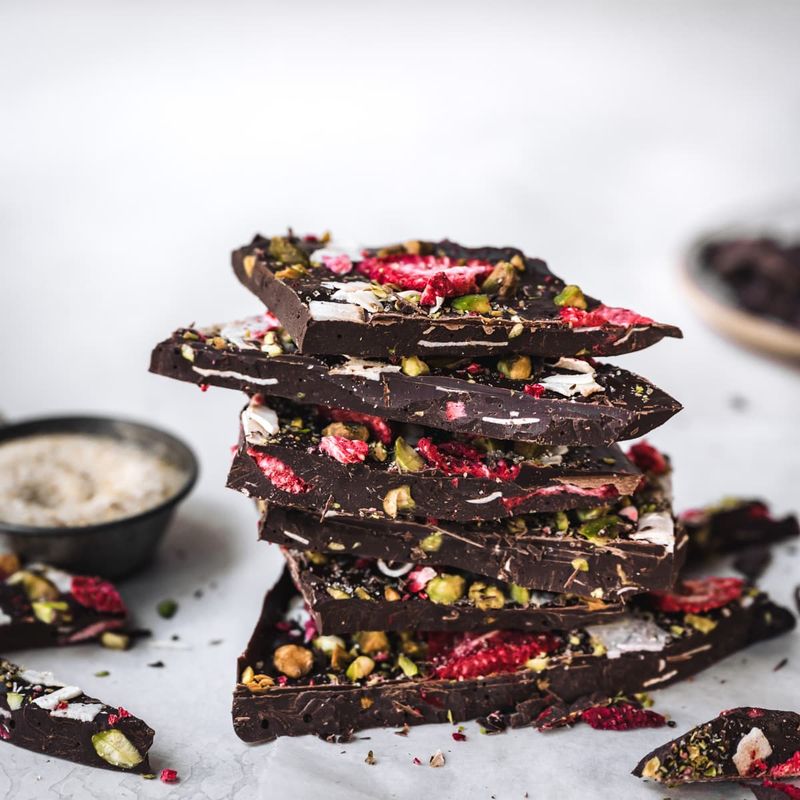 Strawberry Chocolate Bark