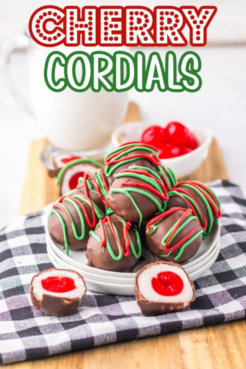 Christmas Cherry Cordials