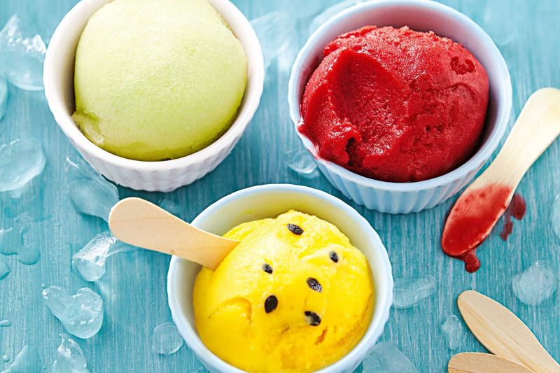 Homemade Fruit Sorbet