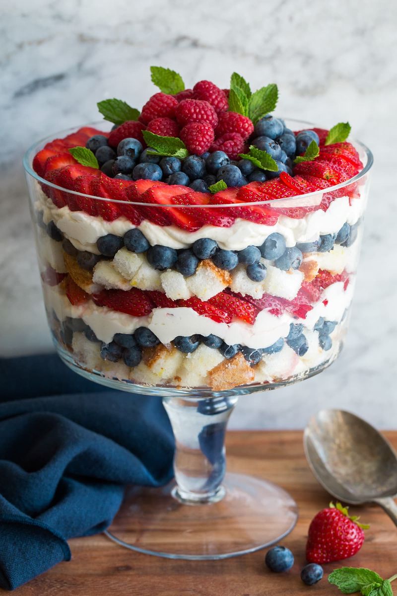 Summer Berry Trifle