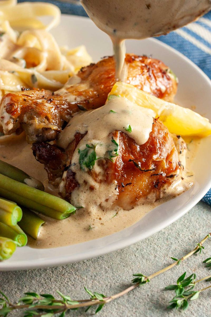 Slow Cooker Greek Yogurt Chicken
