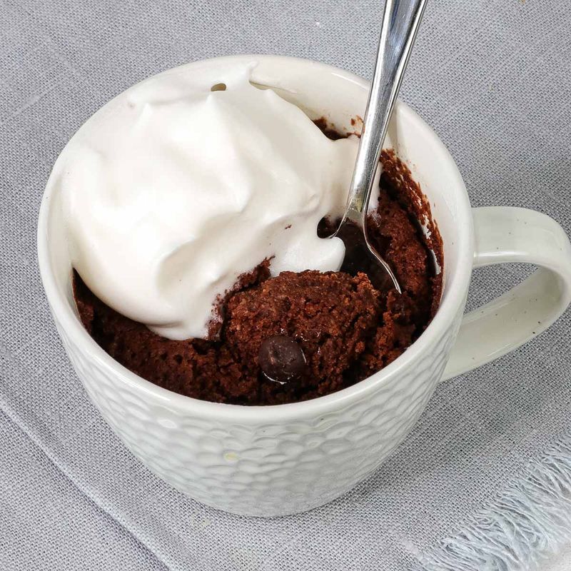 Moist Chocolate Mug Cake