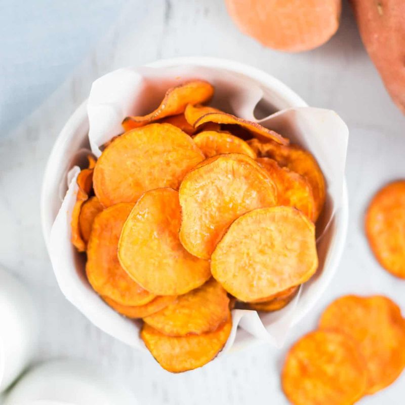 Baked Chips Instead of Fried Snacks