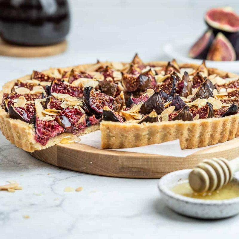 Fig Chocolate Tart