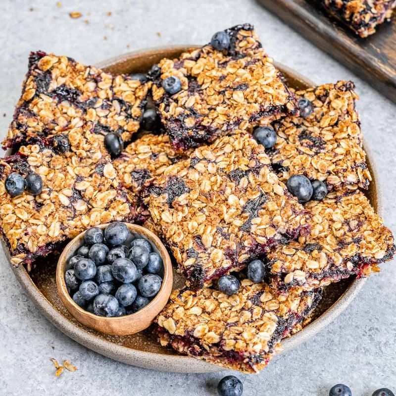 Blueberry Chocolate Breakfast Bars