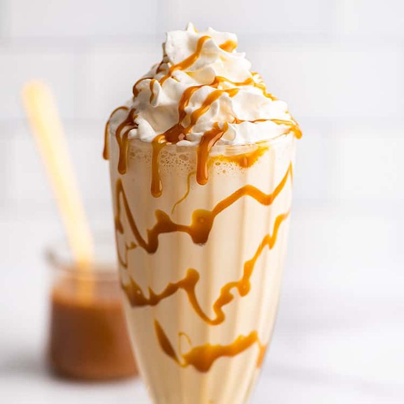 Hershey's Caramel Milkshake