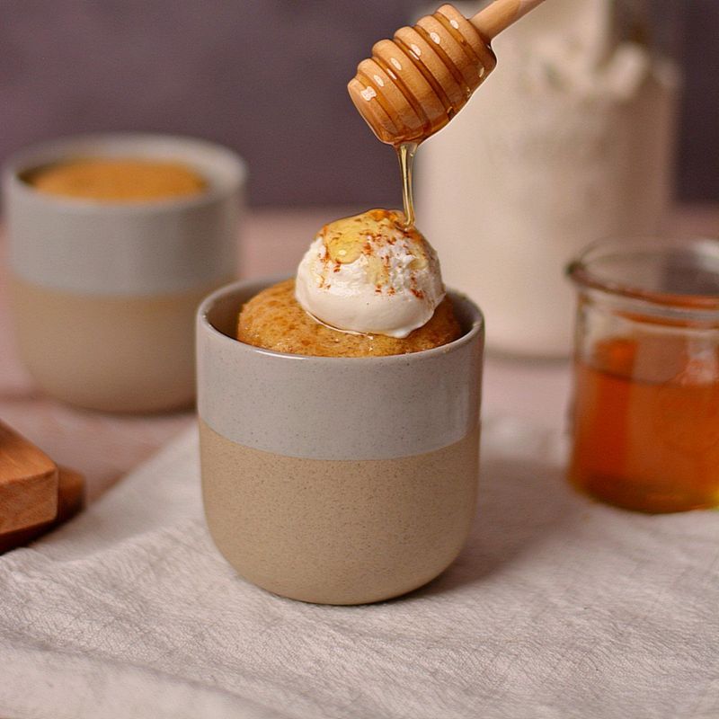 Honey Cinnamon Mug Cake