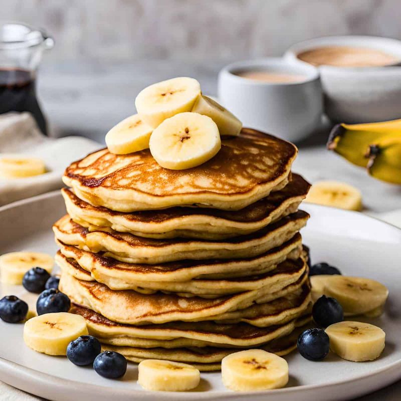 Three-Ingredient Banana Pancakes