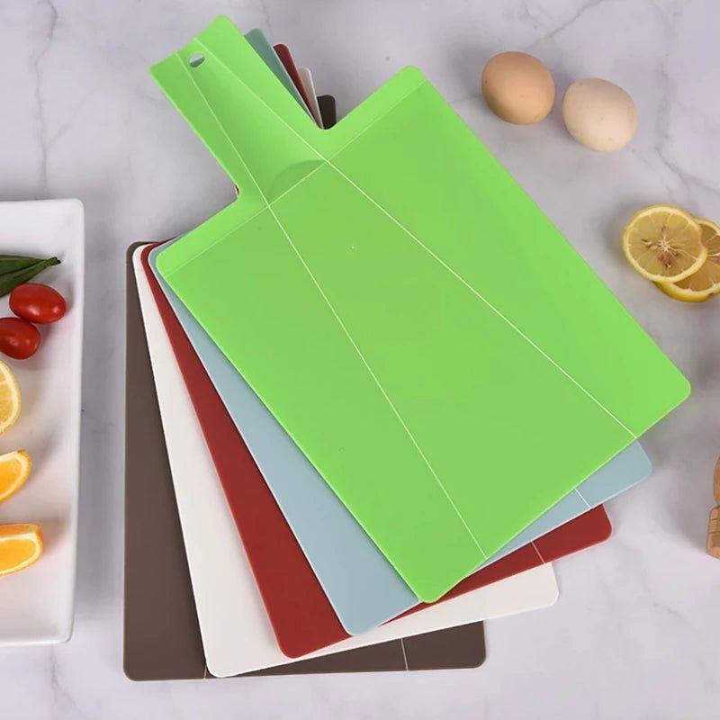 Folding Cutting Board Scoop