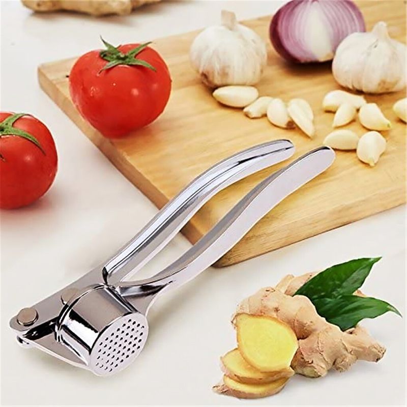 High-Capacity Garlic Press