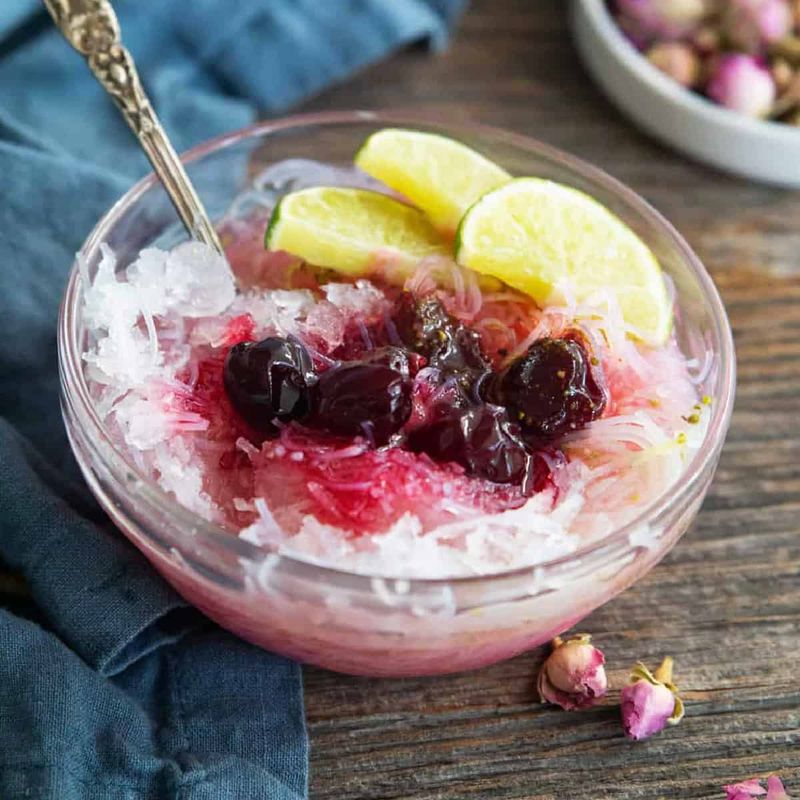 Meze and Rosewater Sherbet (Iran)
