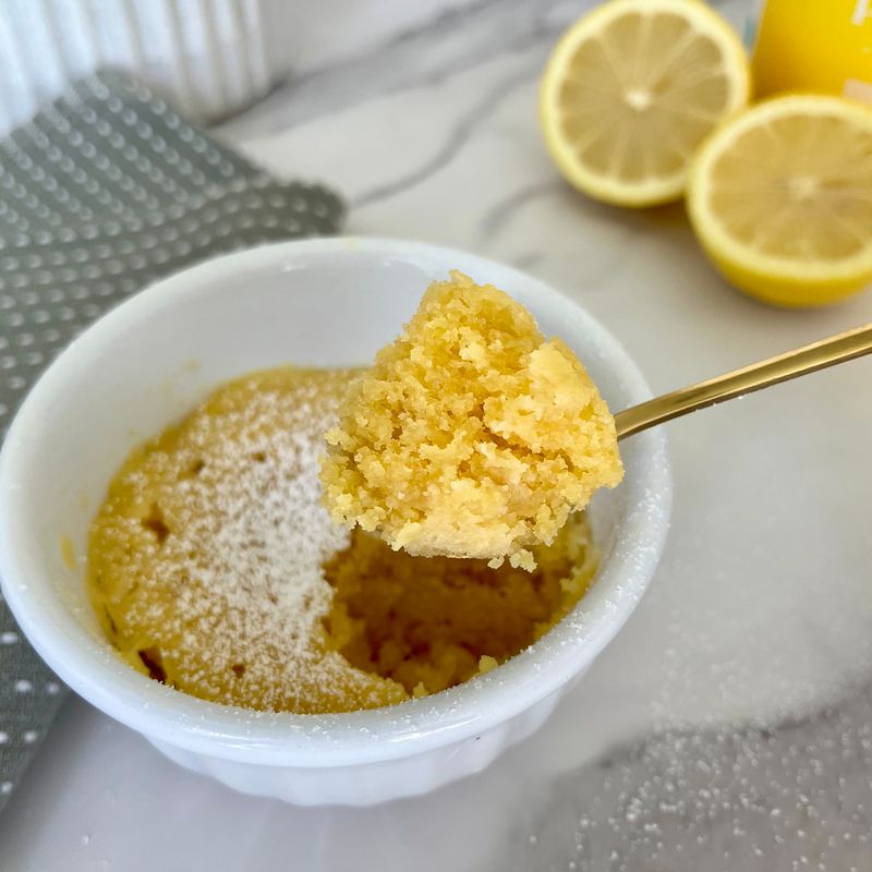 Lemon Yogurt Mug Cake