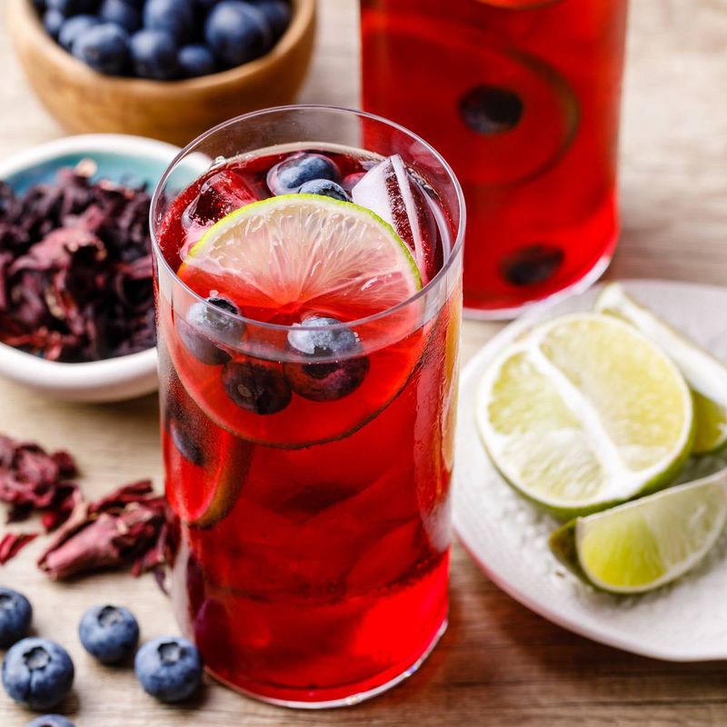 Hibiscus Iced Tea