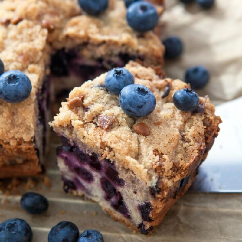 Berry Chia Seed Coffee Cake