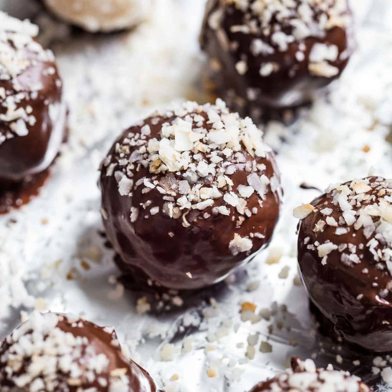 Chocolate Coconut Truffles