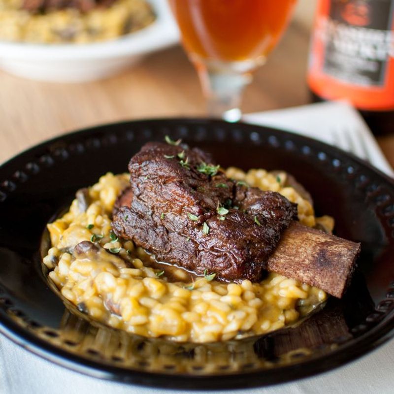 Chocolate-Glazed Beef