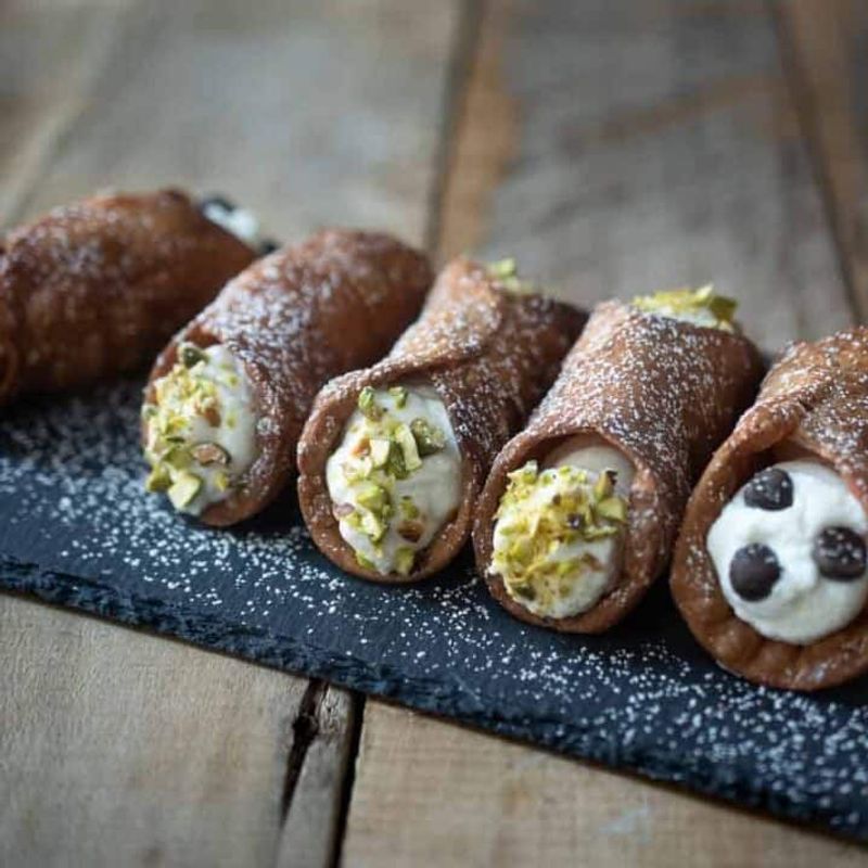 Crispy Cannoli from Sicily