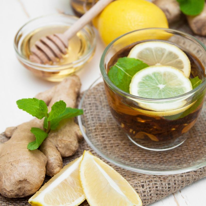 Sage and Honey Tea