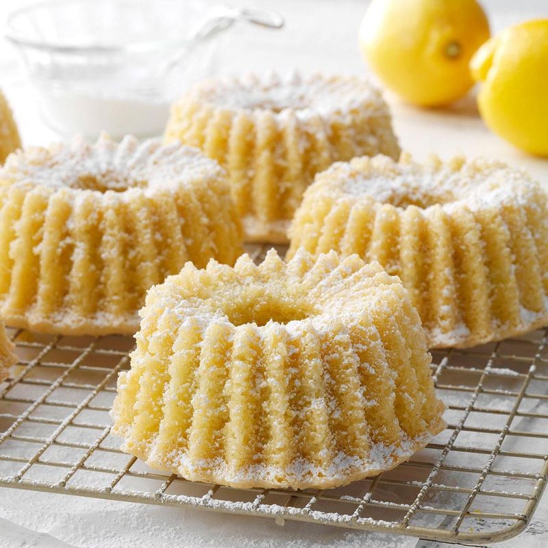 Lemon Olive Oil Mini Cakes