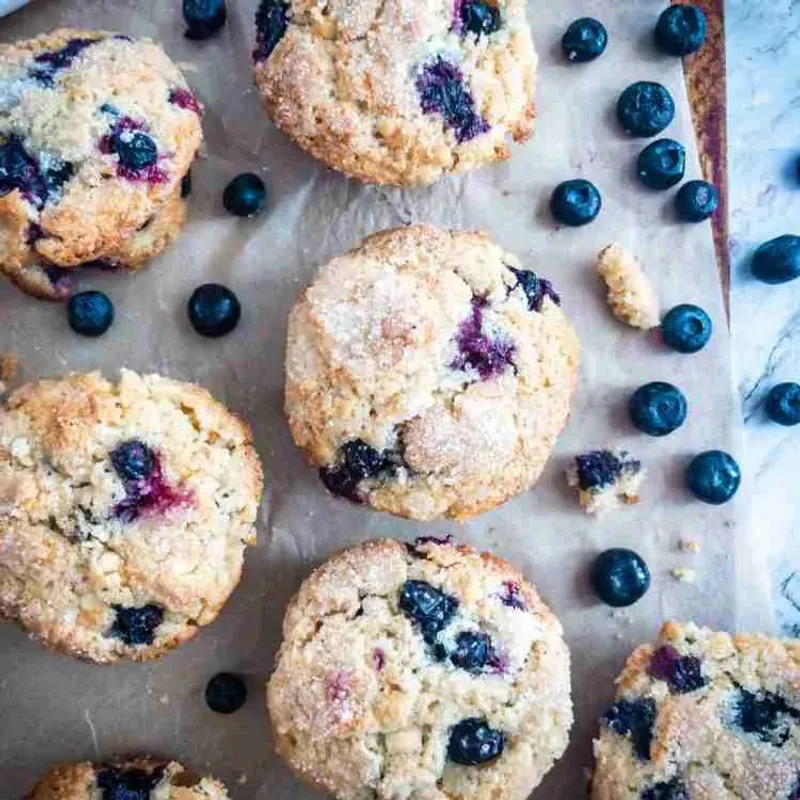 White Chocolate and Blueberries