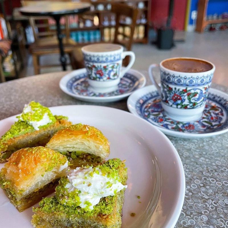 Baklava and Turkish Coffee (Mediterranean)