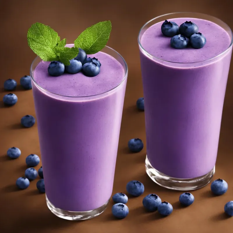 Blueberry Pie Smoothie