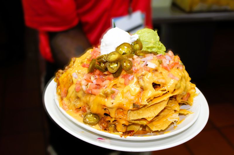 Volcano Nachos (Piled 12 Inches High)