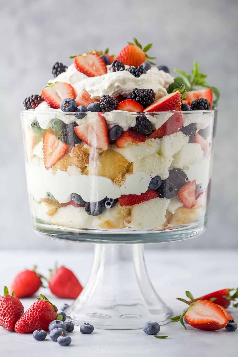 Strawberry Shortcake Trifle