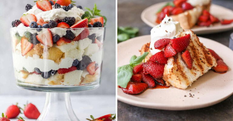 15 Easy Desserts That Use Angel Food Cake As A Shortcut