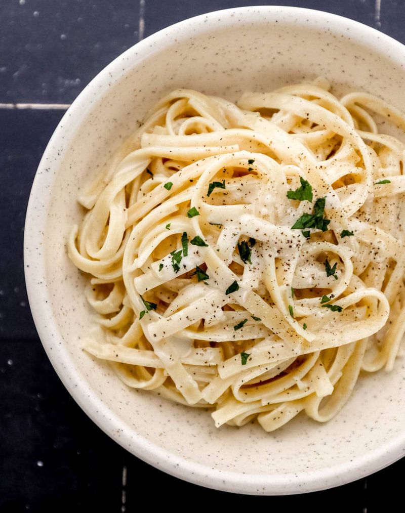 3-Ingredient Pasta Alfredo