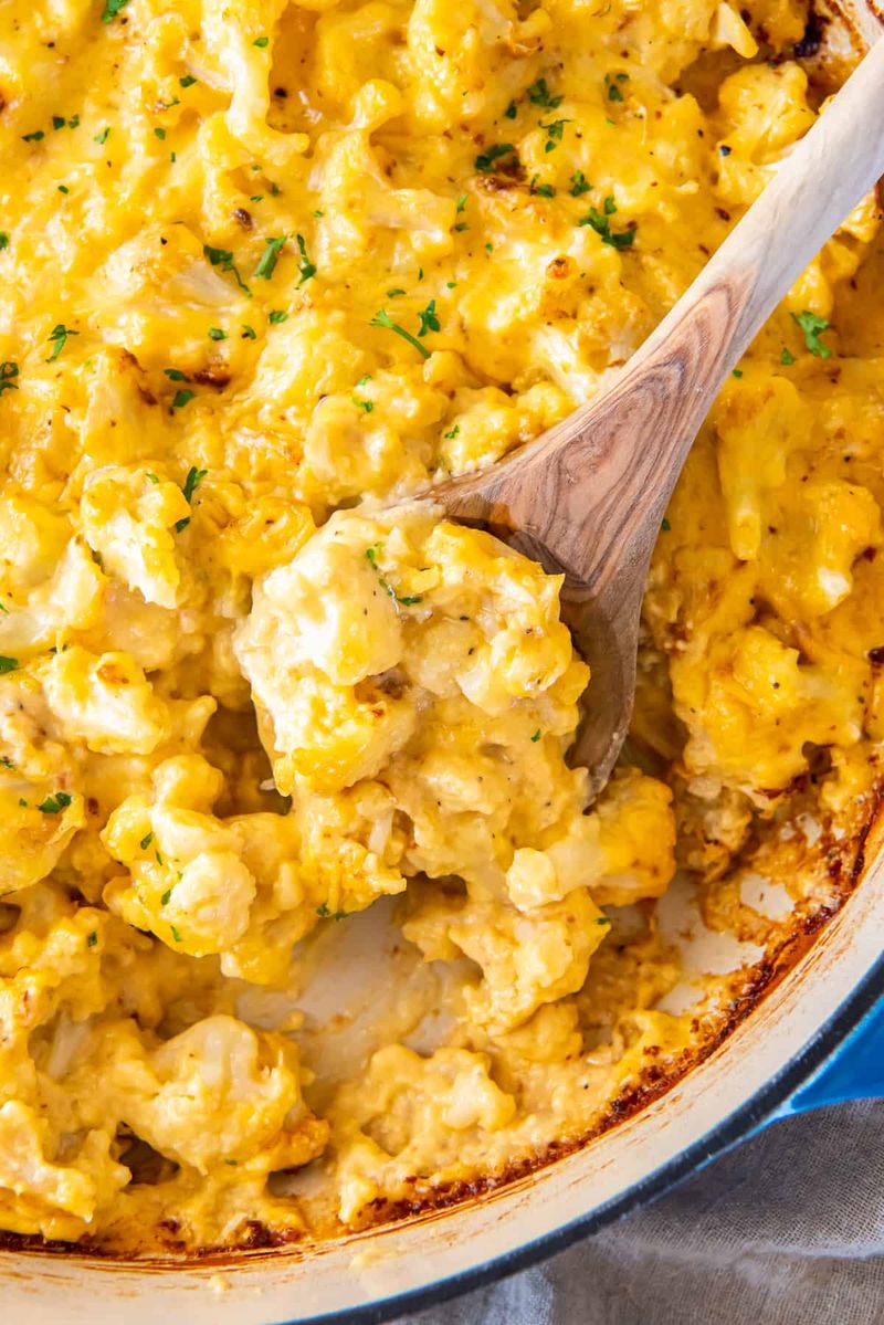 Cauliflower Mac & Cheese Casserole