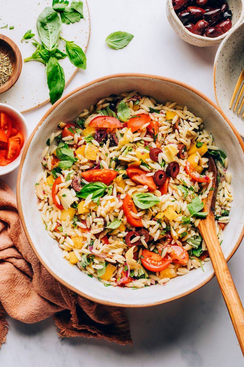 Mediterranean Orzo Salad