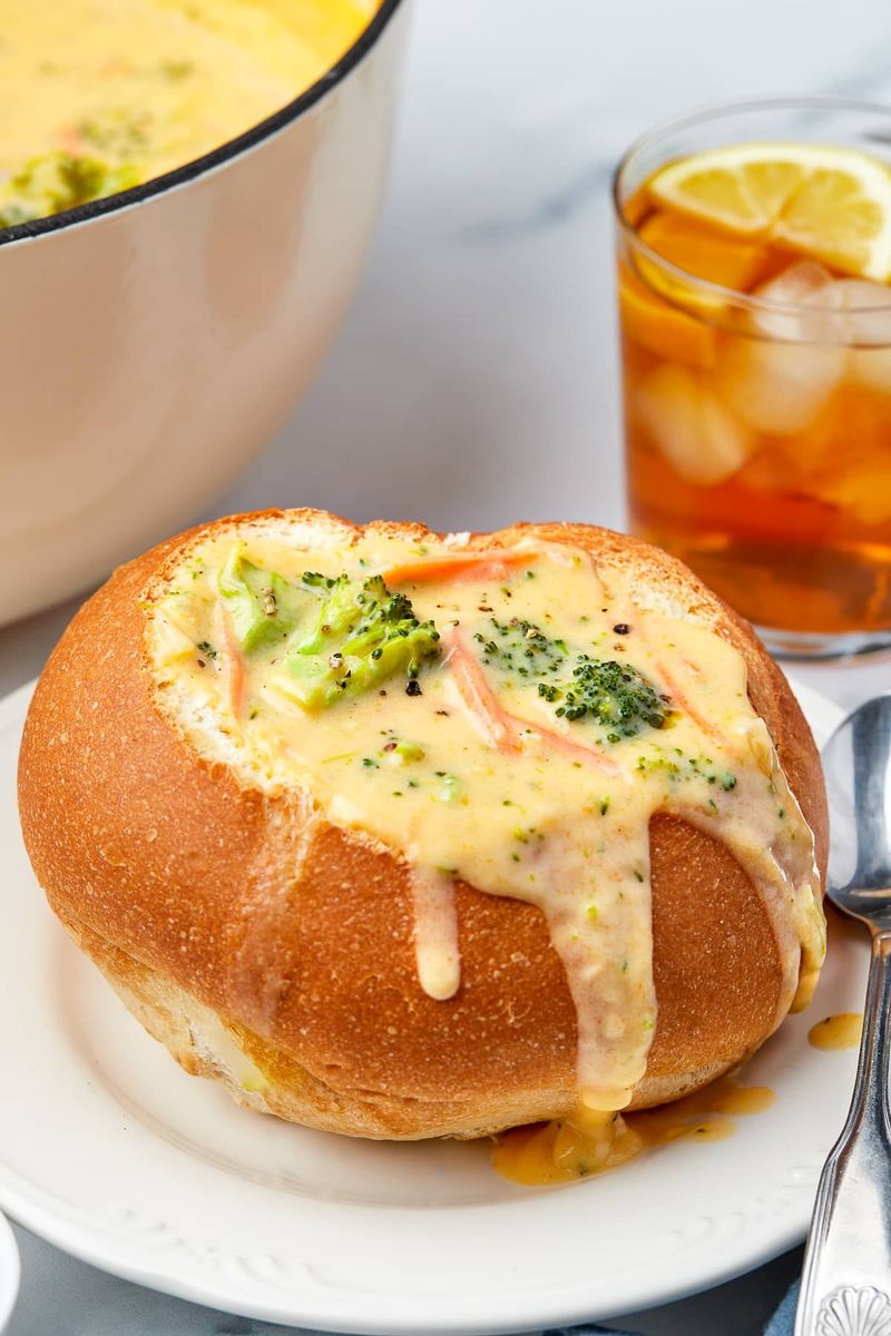 Classic Broccoli Cheddar Soup