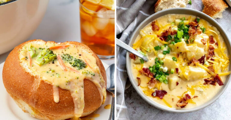 18 Comforting Cheesy Soups