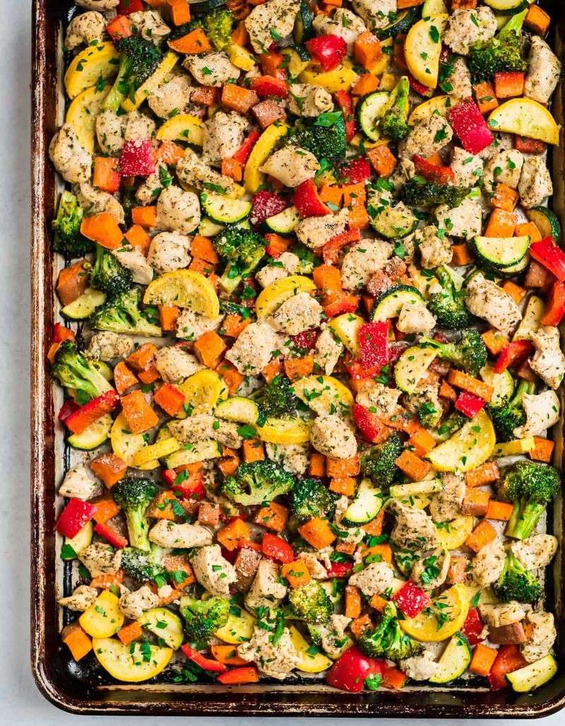 Sheet Pan Chicken and Veggies