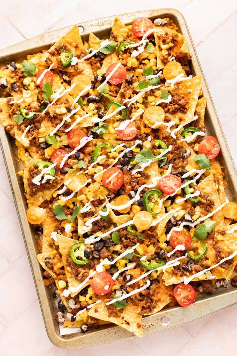 Sheet Pan Nachos Supreme