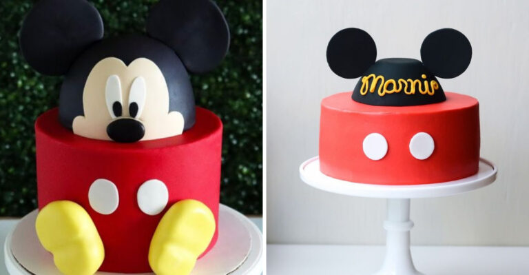 18 Mickey Mouse Birthday Cakes That Are Almost Too Cute To Eat