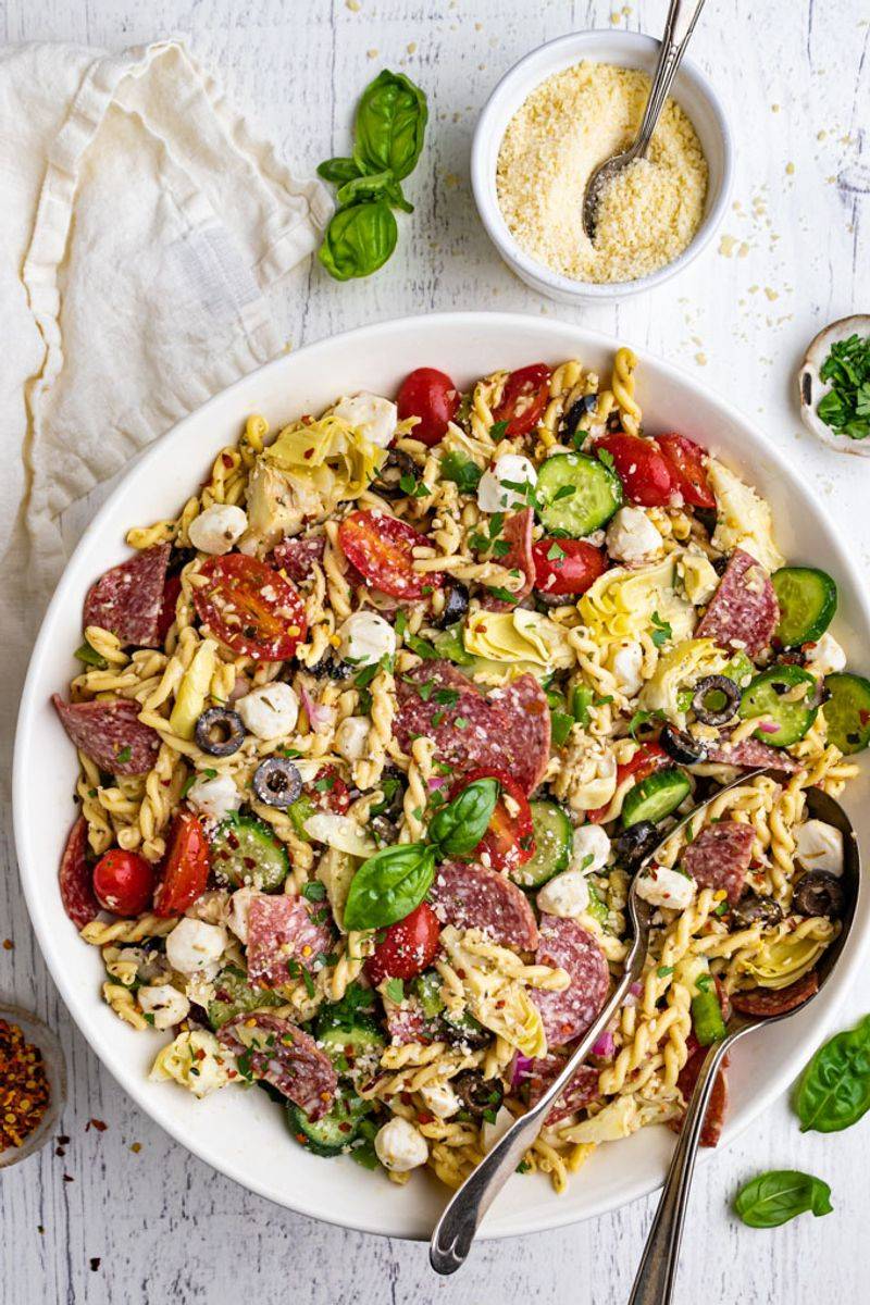 Classic Italian Deli Pasta Salad