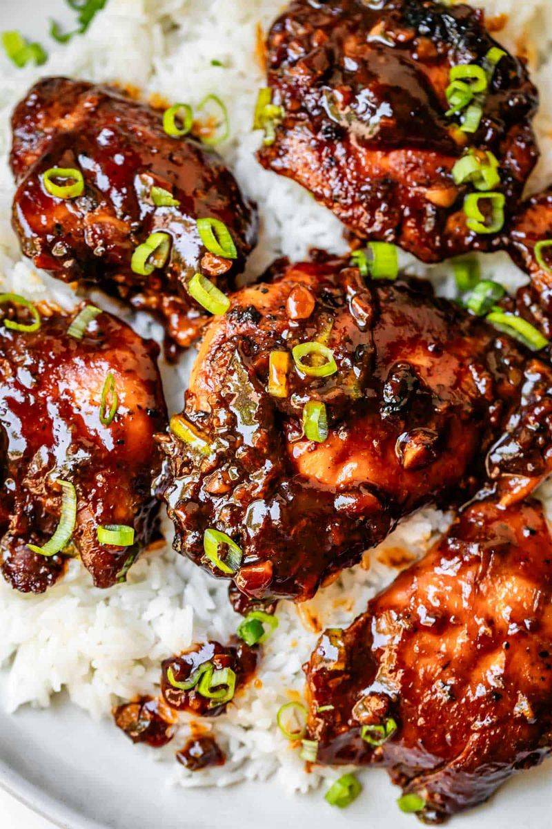 Honey Garlic Chicken Thighs