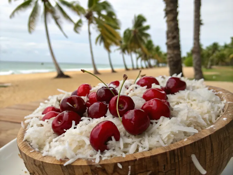 Coconut and Cherry Tropical Mix
