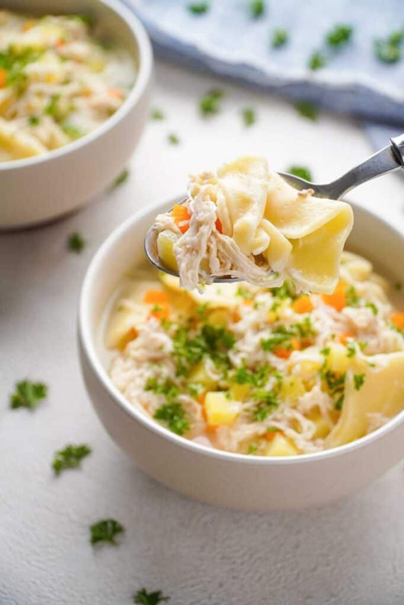 Amish Chicken Pot Pie (With Noodles)