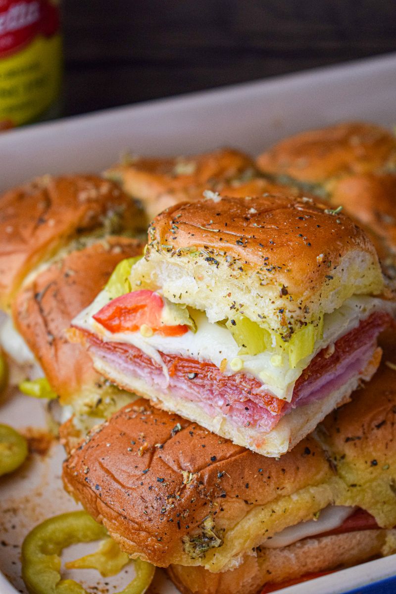 Italian Sub Sandwich Sliders