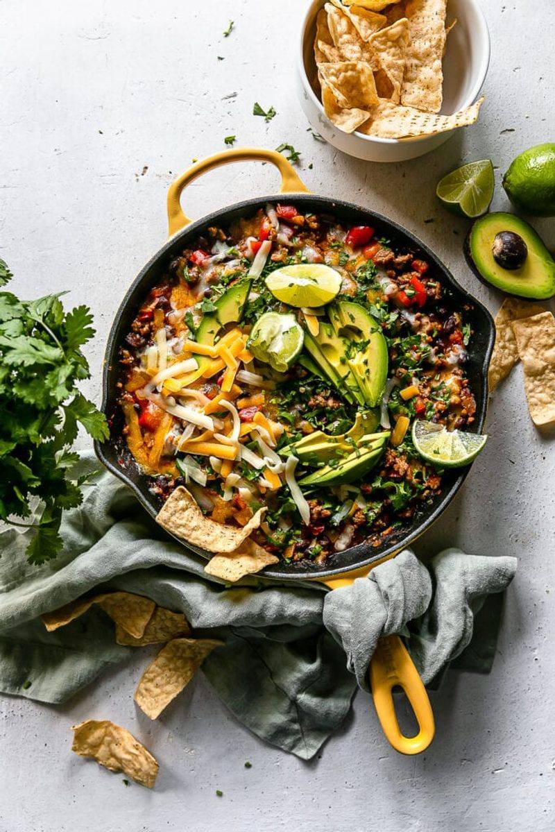 Ground Turkey Taco Skillet