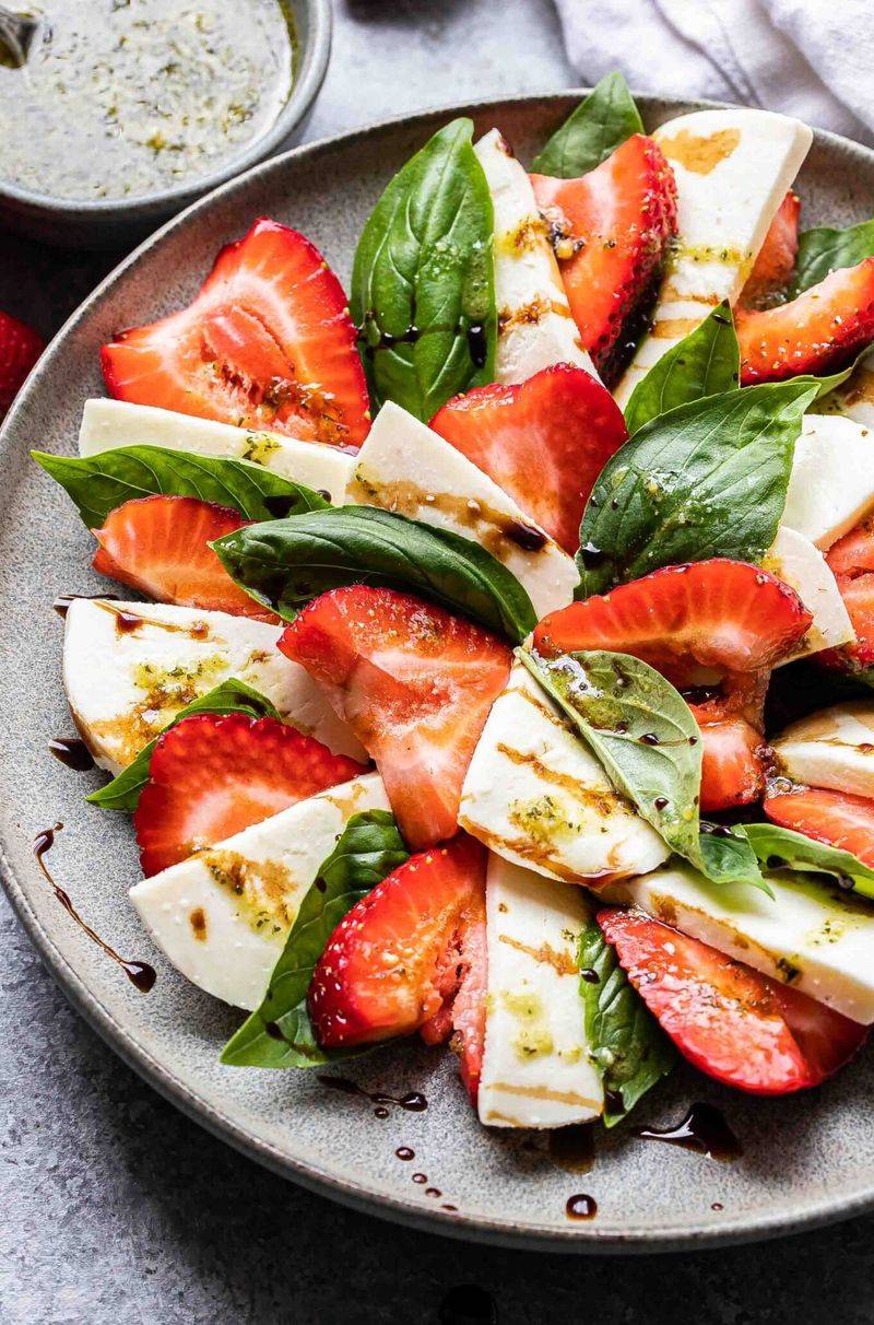 Strawberry Caprese Salad