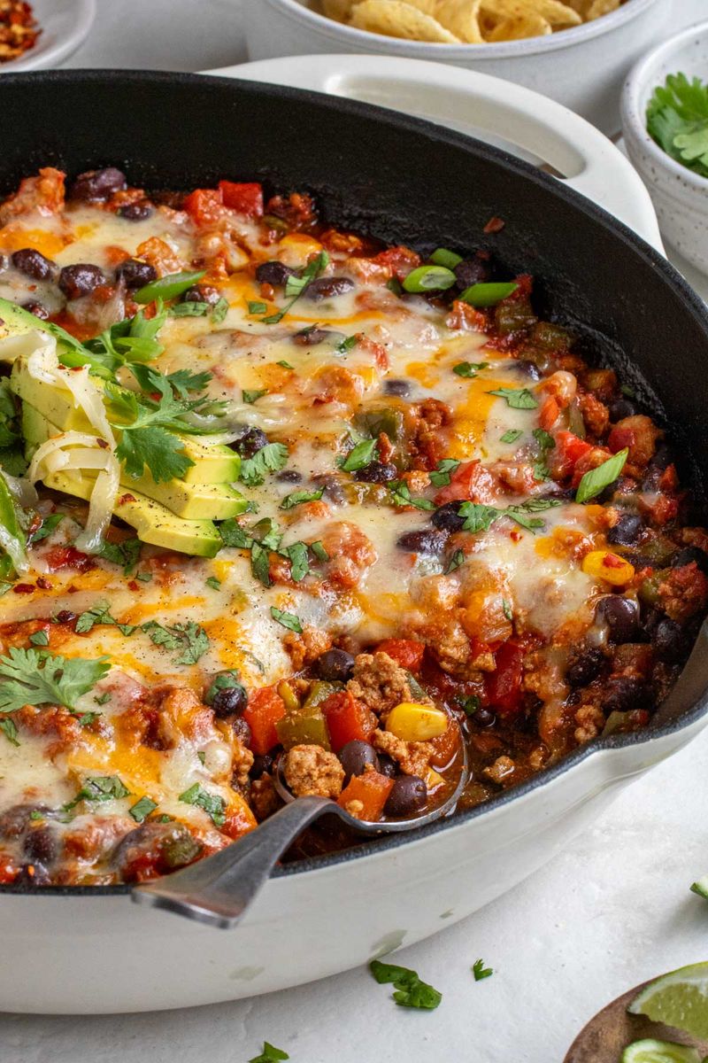 Turkey Taco Skillet