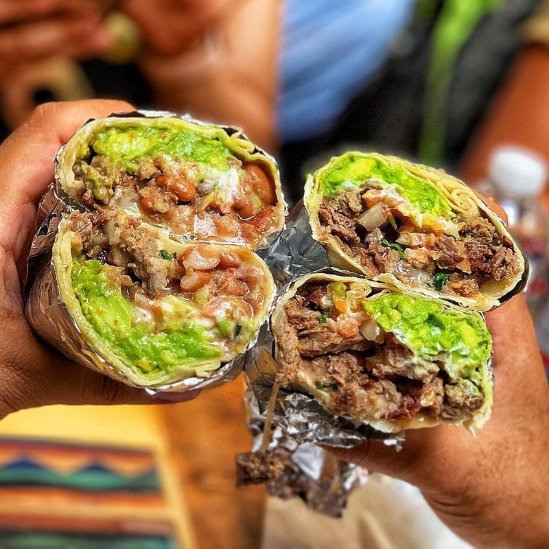 Mission-Style Burrito from La Taqueria